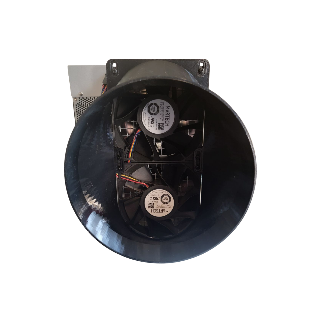 Antminer 140mm Exhaust Shroud