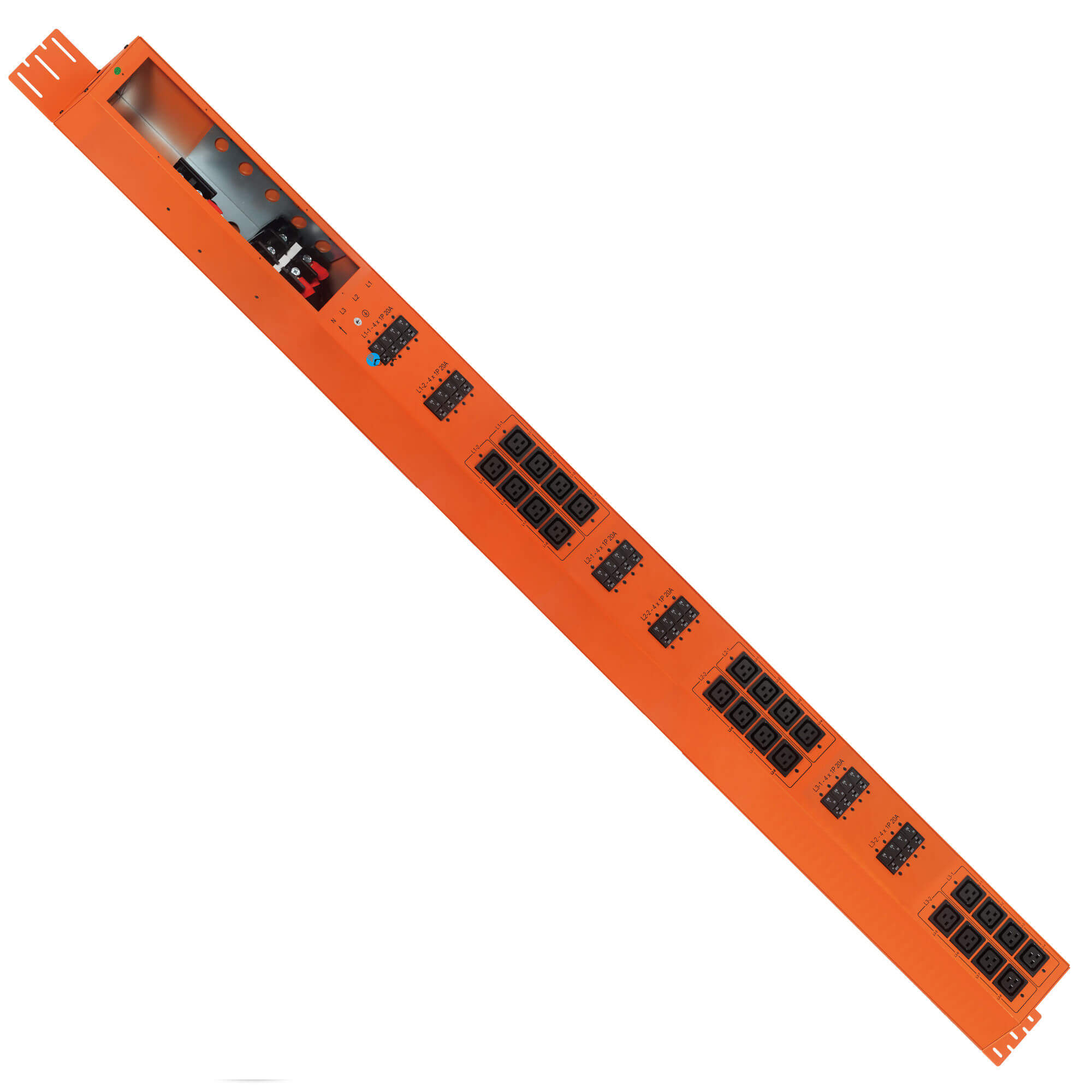 3-Phase 160A High-Power Rack PDU, 24-Port C19, 415V/240V