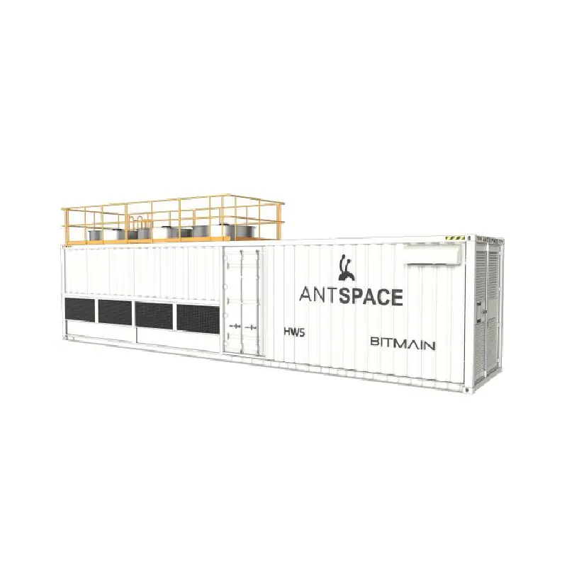 ANTSPACE HW5 1200KW 210 Rack Space Hydro Cooling Box