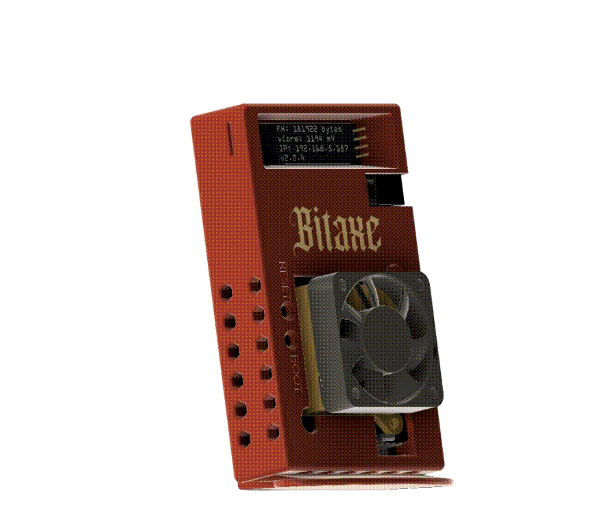 Axesheath Enclosure for Bitaxe