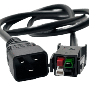 IEC C20 to Canaan Avalon A14/A15 series power cord, 12 AWG, 20A, 5ft