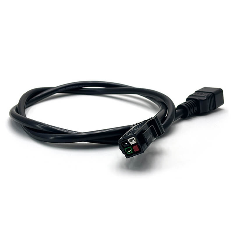 C20 US UK EU P33 AU plug to P13 4pin Power Cable