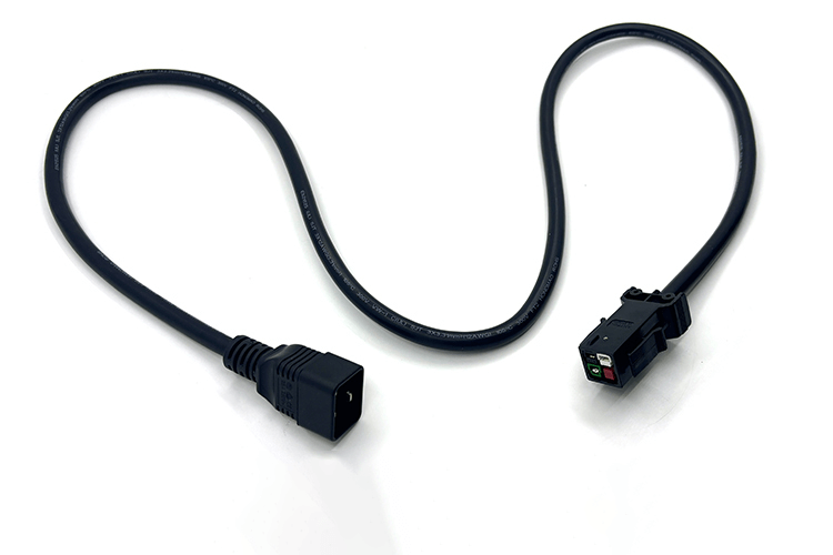C20 US UK EU P33 AU plug to P13 4pin Power Cable