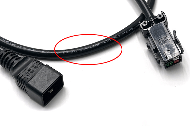 C20 US UK EU P33 AU plug to P13 4pin Power Cable