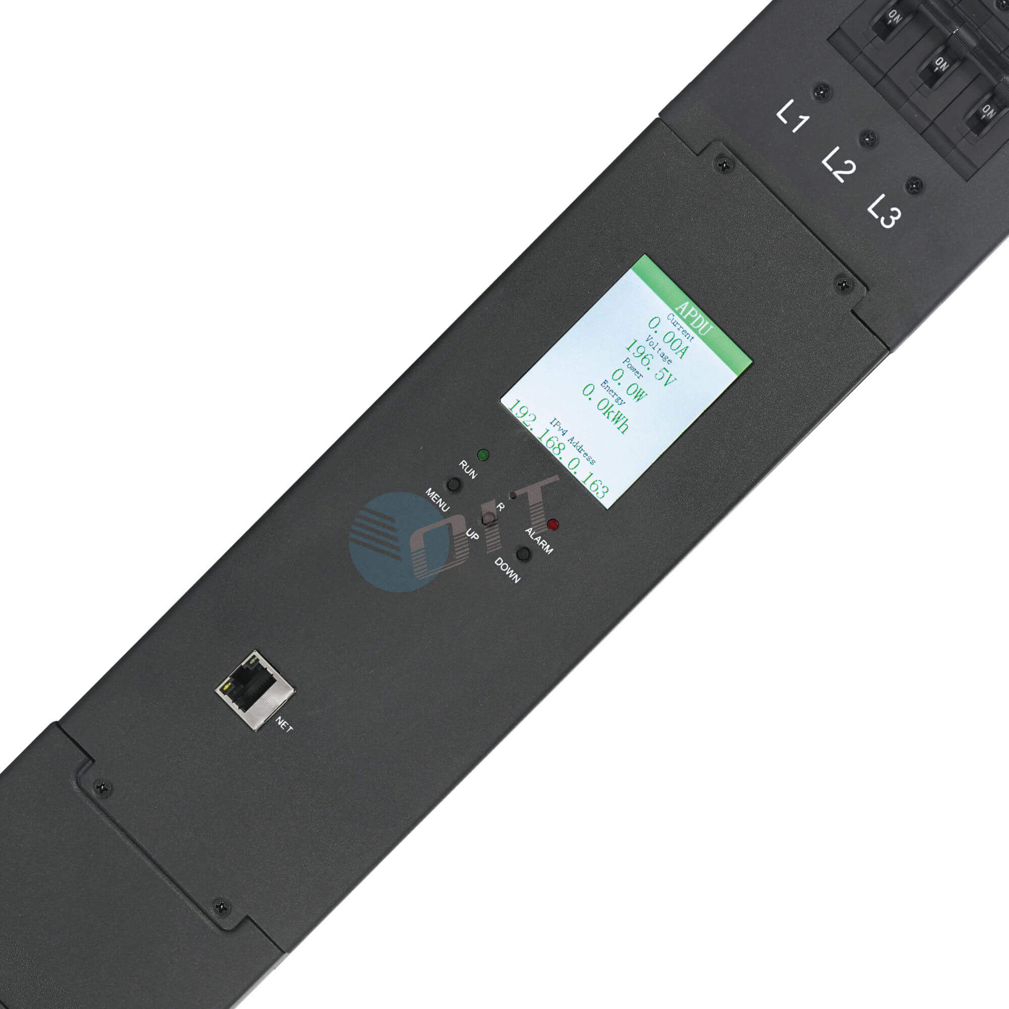 ETL Certified Metered APDU with Fan Cooling, 24×C19, 90kW, 125A Smart PDU