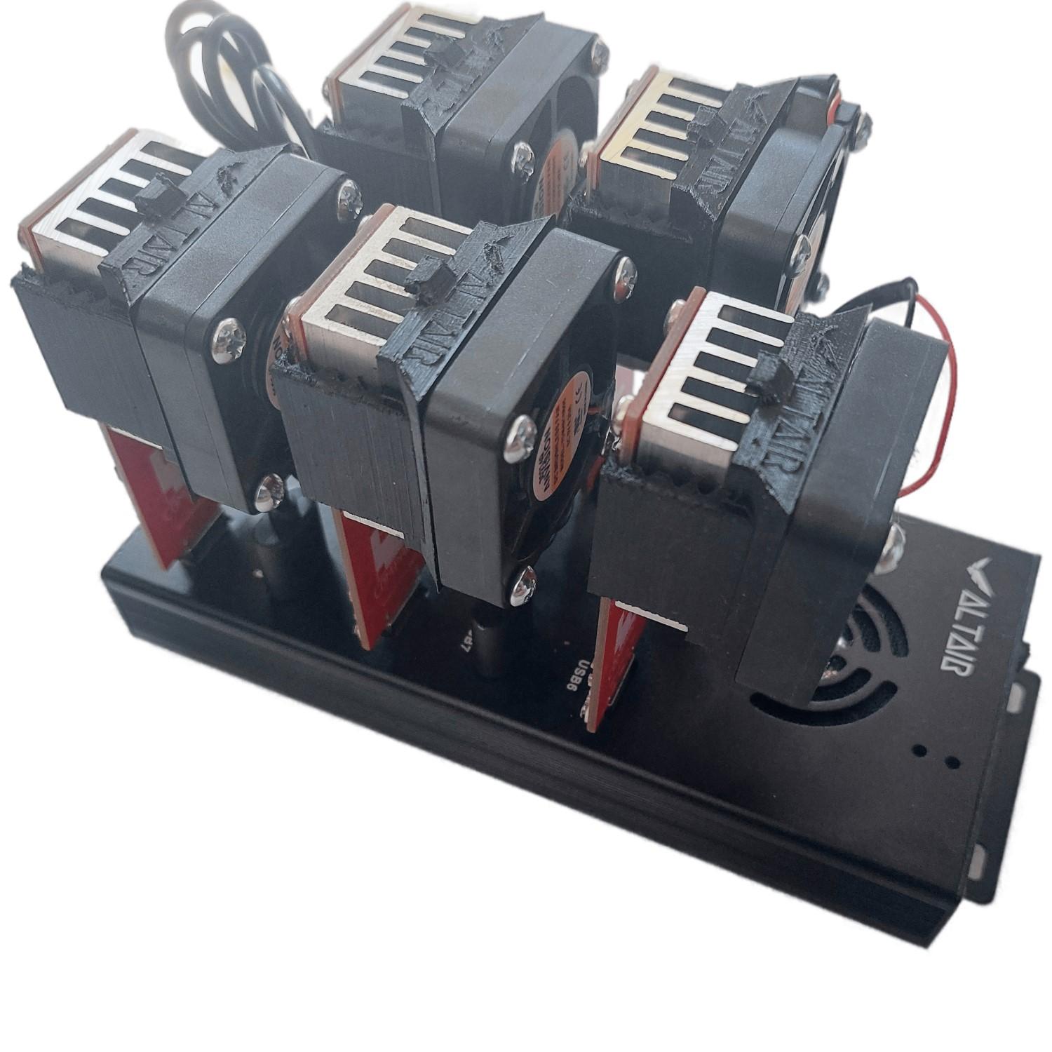 AltairTech 10-Port USB 3.0 Hub with 120W PSU