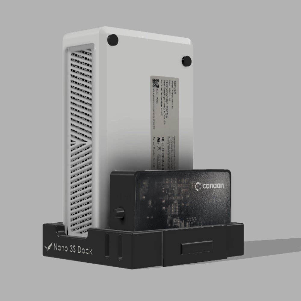 Nano 3S Dock – Modular Interlocking Stand for Avalon Nano 3S Bitcoin Miners