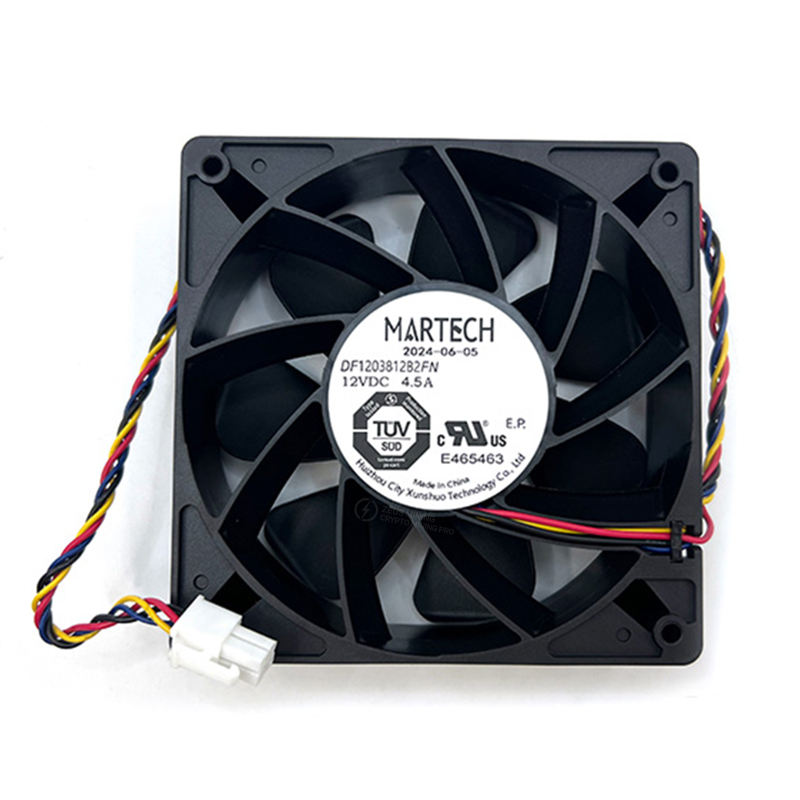 Original MARTECH 120mm 7000RPM Miner Fan