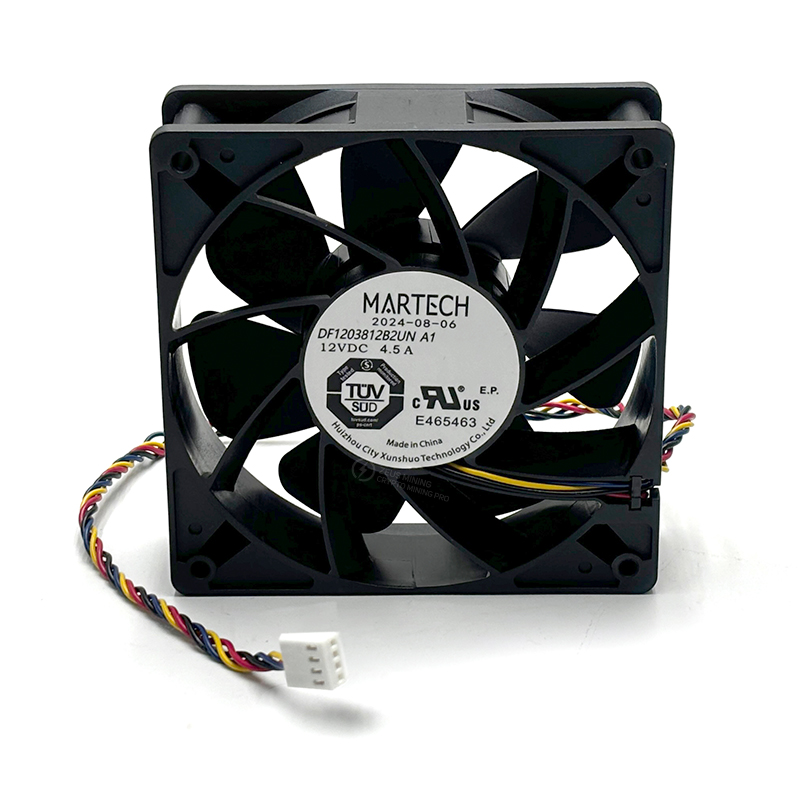 Original MARTECH 120mm 7000RPM Miner Fan