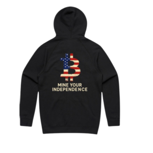 Bitcoin Zip Up Hoodie