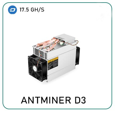 Bitmain Antminer D3 (17.5Gh)