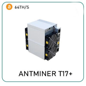 Bitmain Antminer T17+ (64Th)