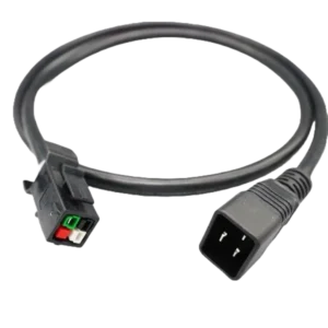 IEC C20 to P13 Heavy Duty Power Cord, 12 AWG, 20A
