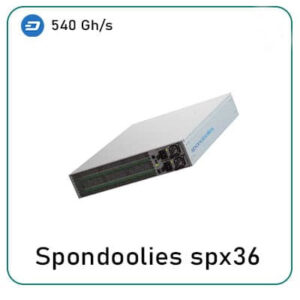 Spondoolies SPx36 (540Gh/s)