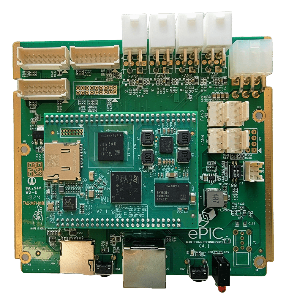ePIC UMC Universal Mining Control Board V4 & Firmware for Antminer S19 & S21 series